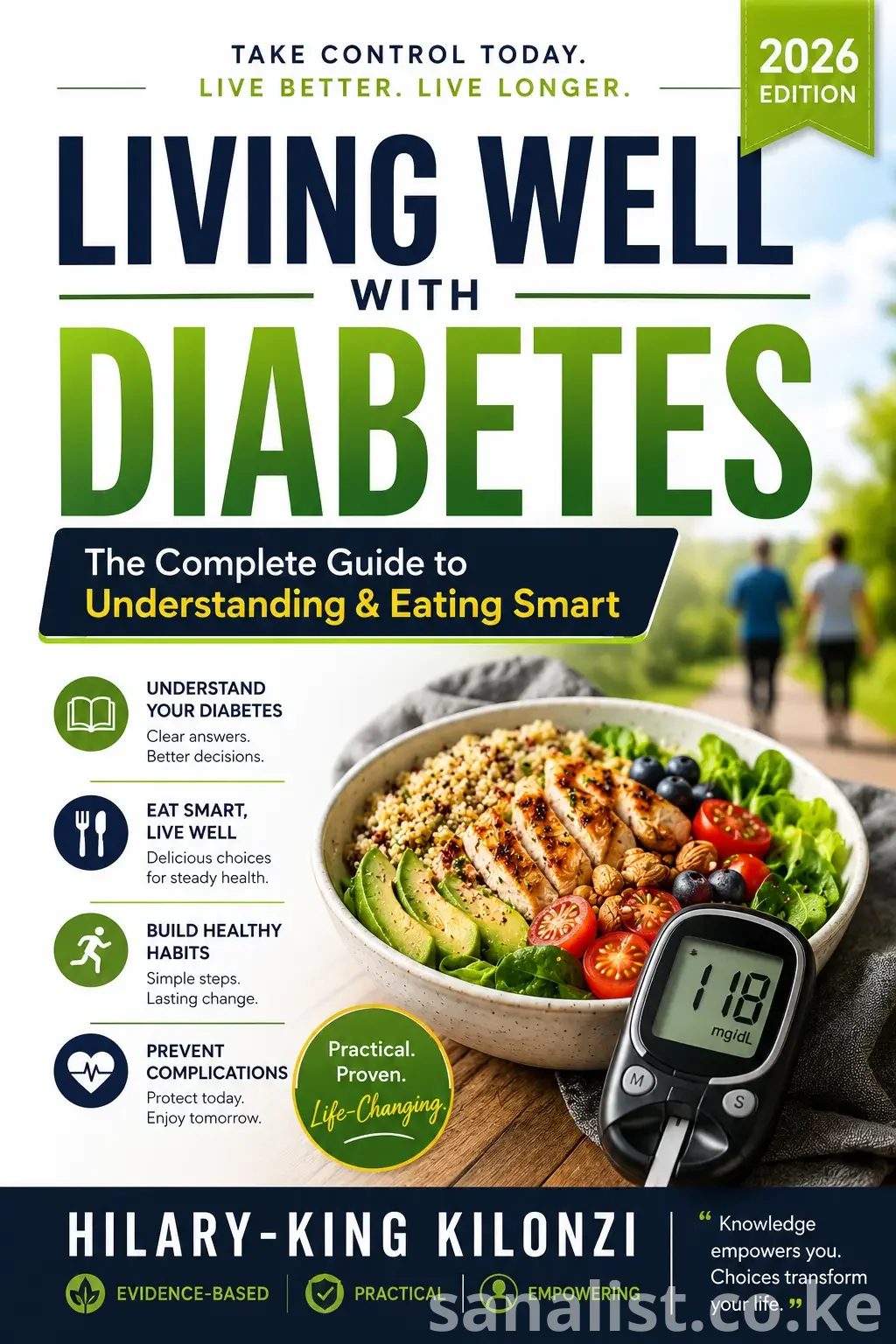 Living Well With Diabetes book cover
