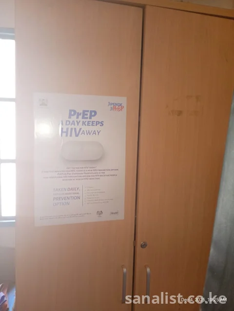 2-Door Wooden Cabinet / Closet –