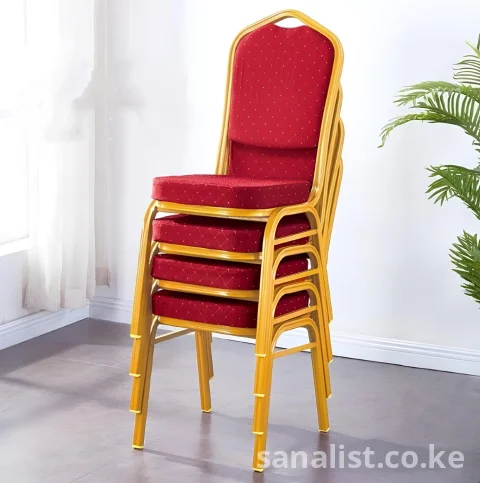 Used Banquet / Conference Chair – Gold Frame 3
