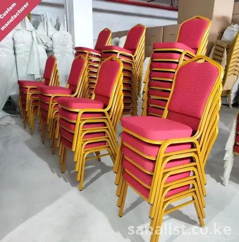 Used Banquet / Conference Chair – Gold Frame