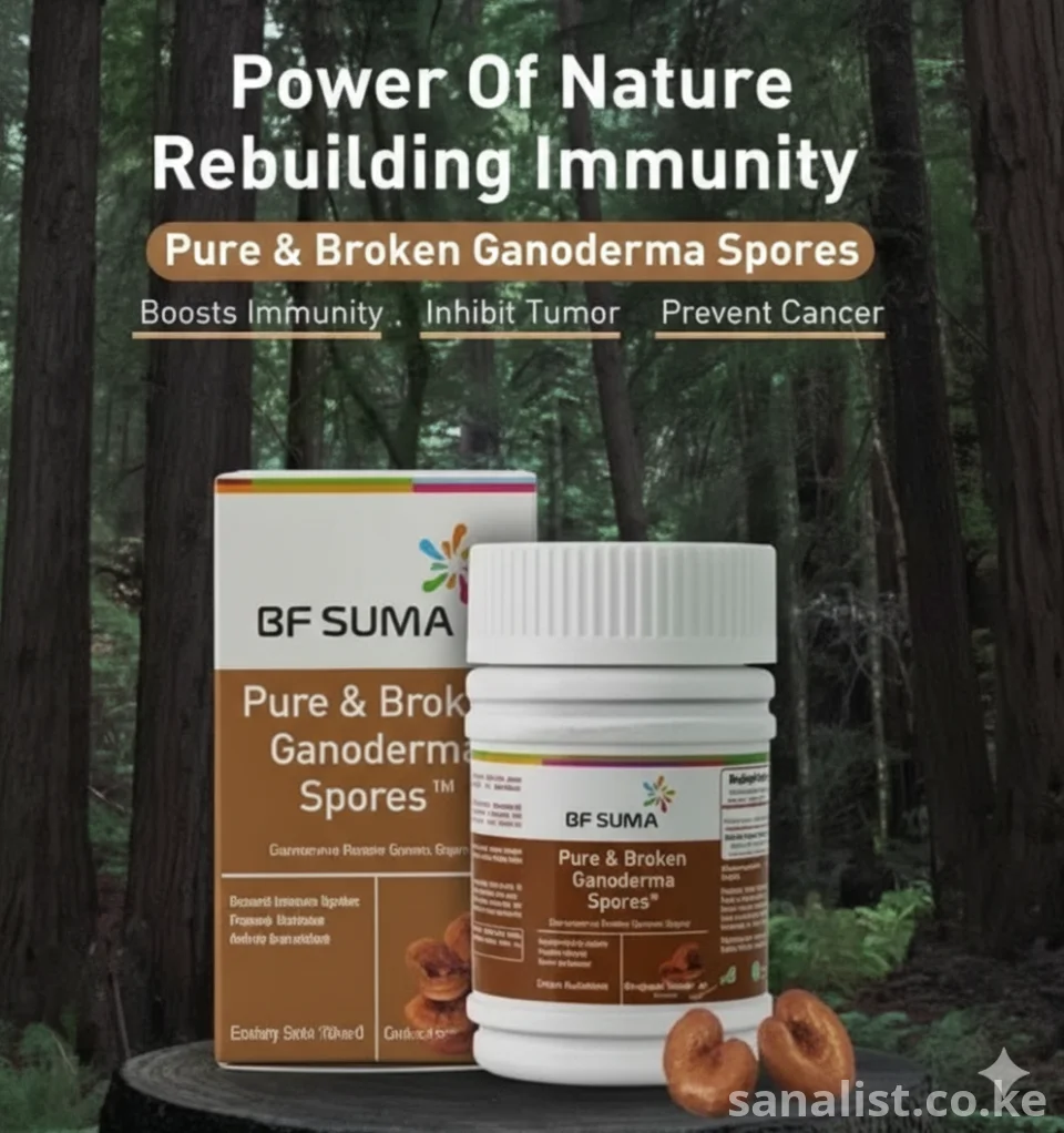 Pure & Broken Ganoderma Spores Supplement – Immune Support | Shop Online & Buy Online in Nairobi