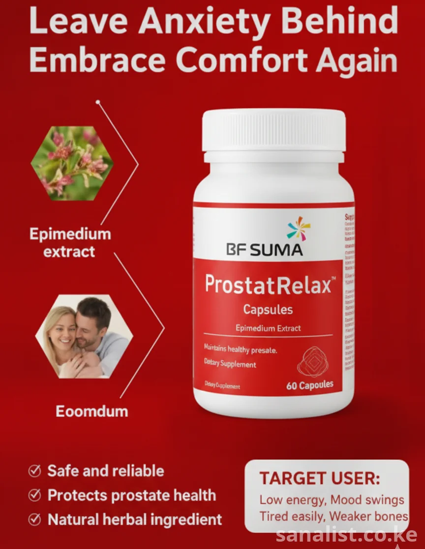 BF SUMA — ProstatRelax Capsules | Prostate Support & Libido | Shop Online & Buy Online in Nairobi