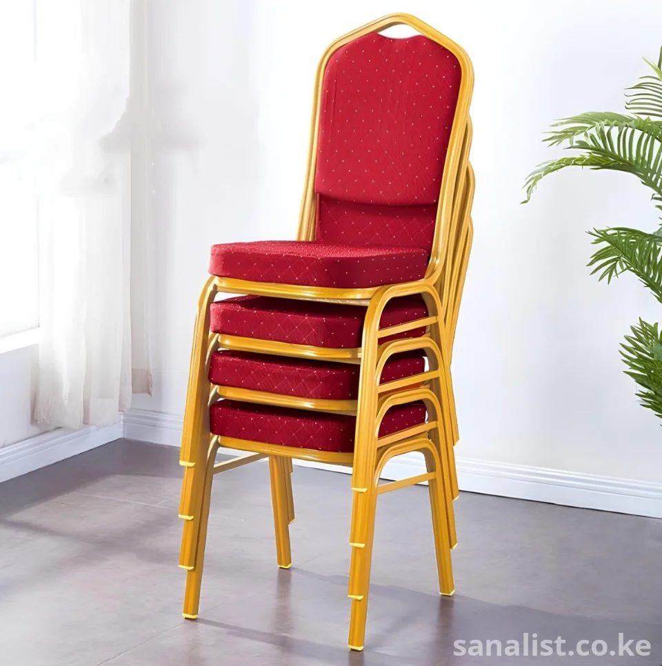 Used Banquet / Conference Chair – Gold Frame