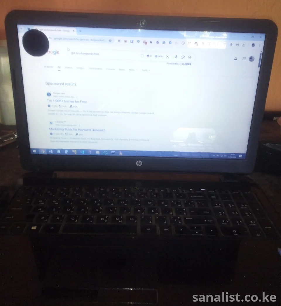 HP 15 Laptop | Core i3 | 4GB RAM | 500GB HDD | Charger Included