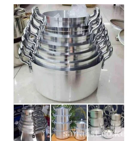 Tornado 14pcs Aluminum Cookware Set or Stainless Sufurias Set with Lids