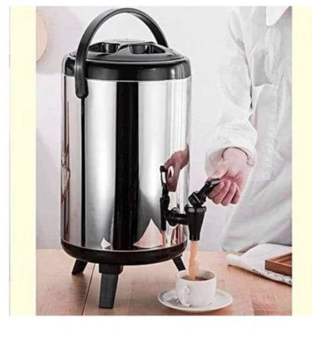 SUNDABESTS 9.5L Stainless Steel Tea Urn – Durable & Efficient Hot Beverage Dispenser