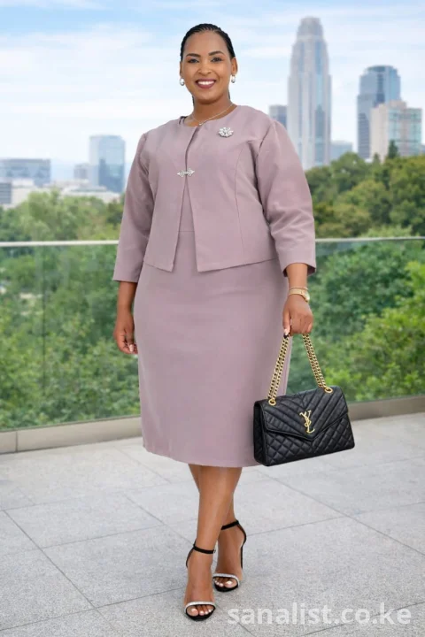 Chic Women’s Suit Set – Elegant Dress with Blazer for Plus Sizes – Nairobi | Sanalist Classified Ads