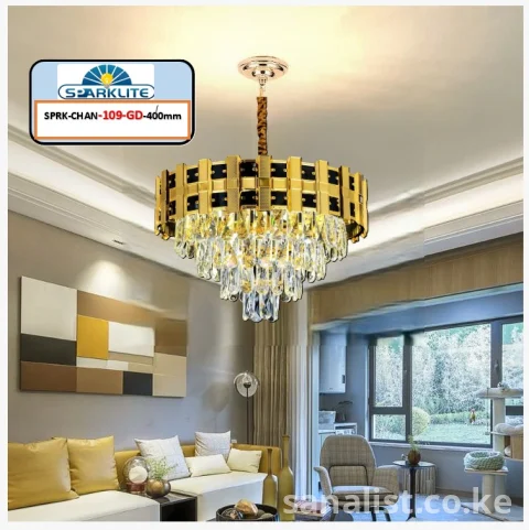 Luxury Crystal Chandelier for Home Décor – Elegant Lighting in Nairobi