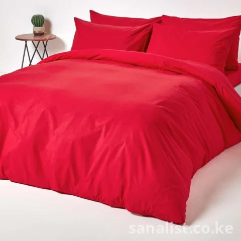 7x8 Pure Cotton Duvet Cover Set in Nairobi | 6pcs (4 Pillowcases) | Sanalist Kenya