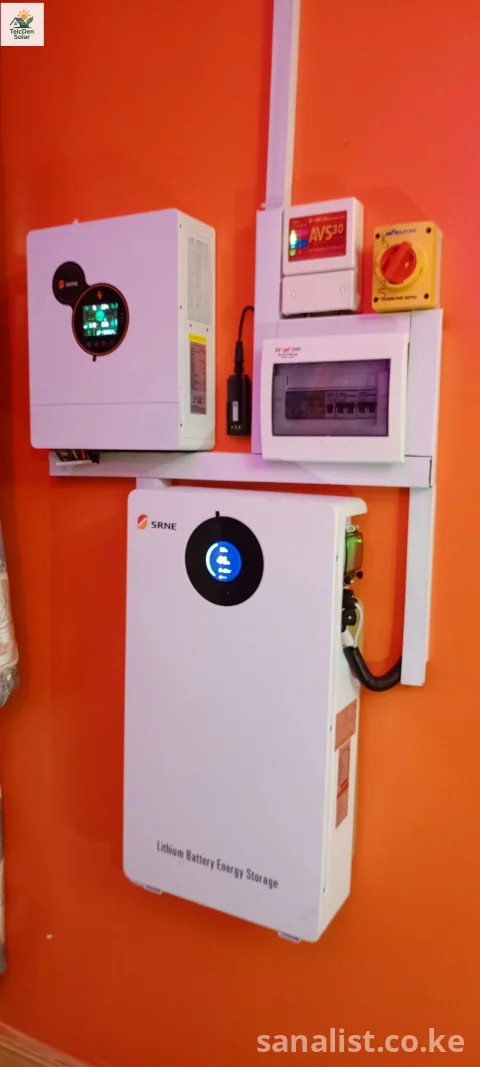 Teicden Solar Mwananchi Max Package 3kW KSh 365,000 | 6x550W Panels + 5.12kWh Lithium | Nairobi 3