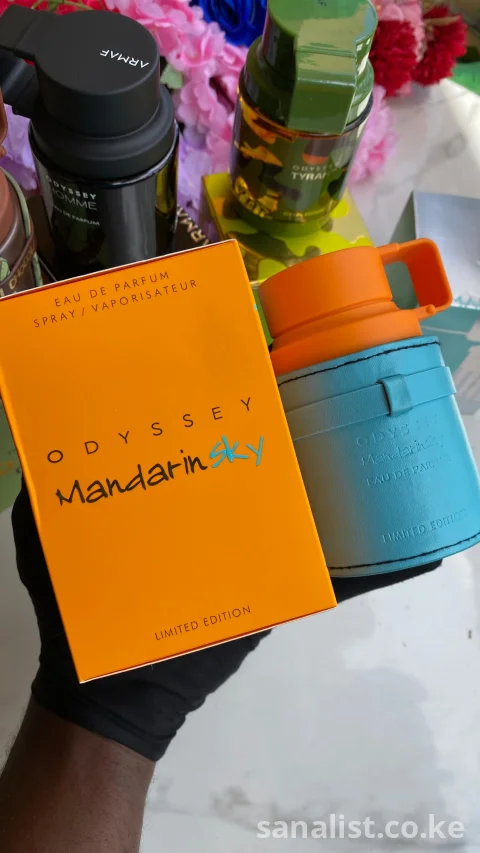 Odyssey Mandarin Sky Limited Edition EDP Nairobi | Fresh Citrus Perfume | Sanalist Kenya