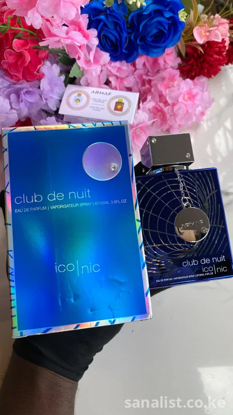 Armaf Club de Nuit Iconic EDP 105ml Nairobi | Long Lasting Perfume | Sanalist Kenya