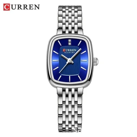 CURREN Blue Square Dial Women’s Watch | Stainless Steel | Kenya Delivery
