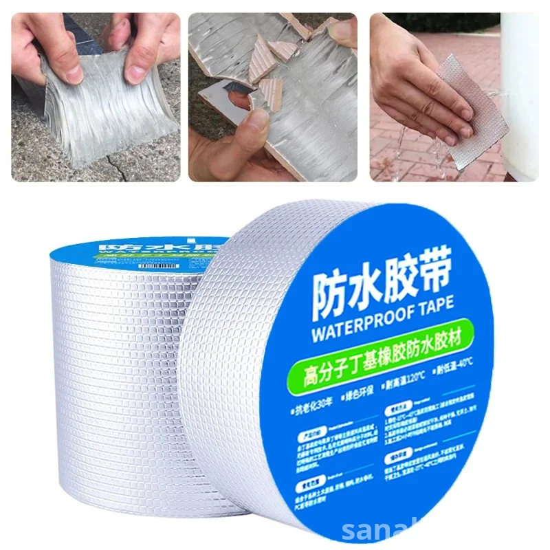 Super Strong Butyl Waterproof Tape – High Adhesion Leak Repair Tape for Roof, Gutter, Metal & PVC – Available in Nairobi | Sanalist Kenya