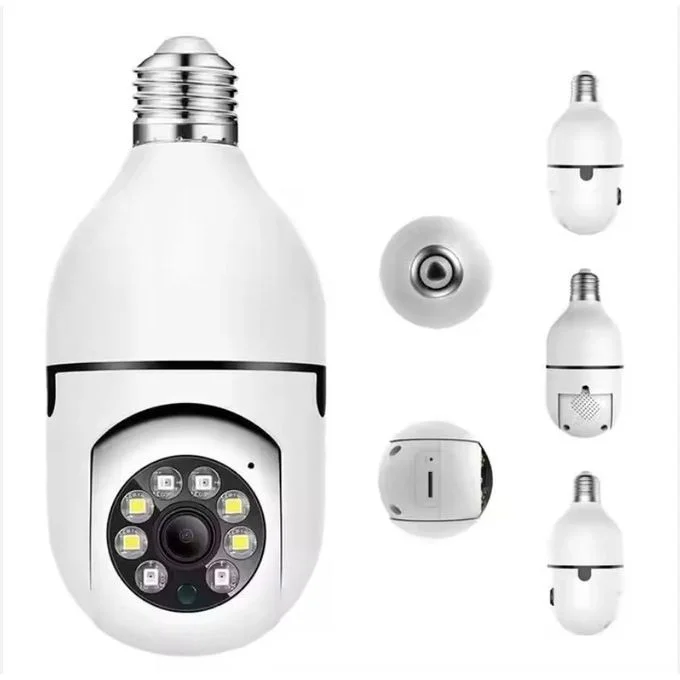 Smart PTZ Bulb Security Camera WiFi 1080P – E27 Light Socket CCTV by Jiwel Household, Nairobi