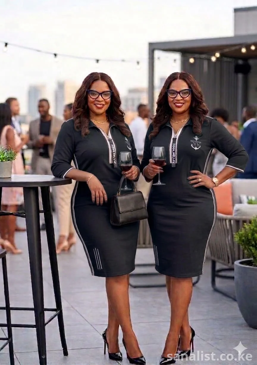 Elegant Bodycon Polo Dress for Women – Multiple Colours & Sizes Kenya