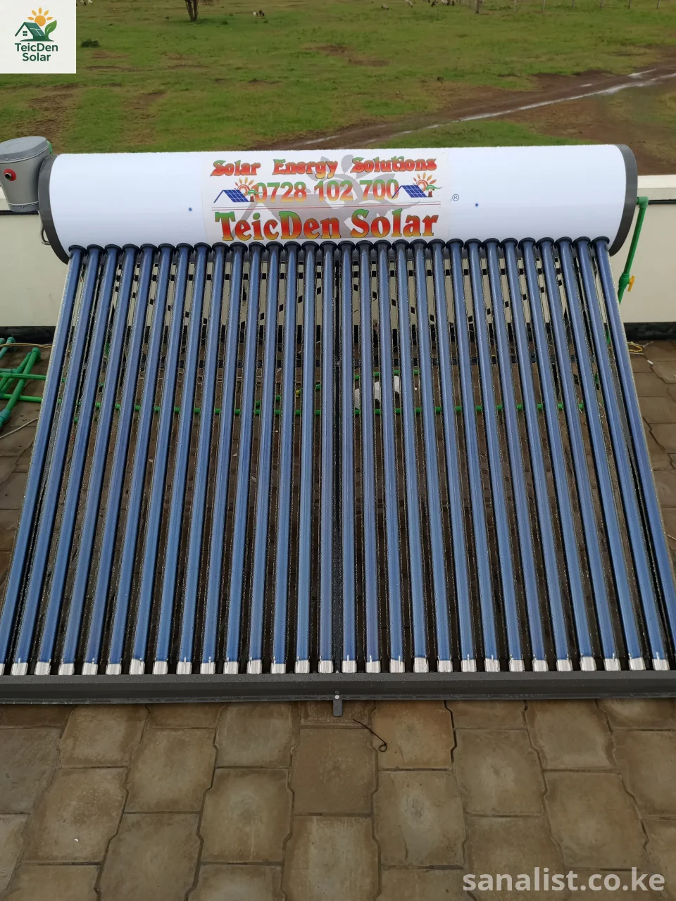 300L Solar Water Heater Non Pressurized With Installation Kenya