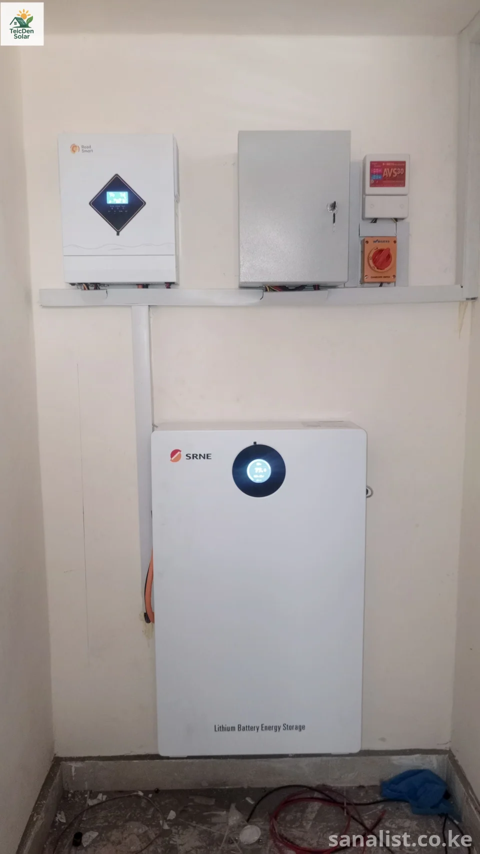 Teicden Solar Mwananchi Max Package 3kW KSh 365,000 | 6x550W Panels + 5.12kWh Lithium | Nairobi