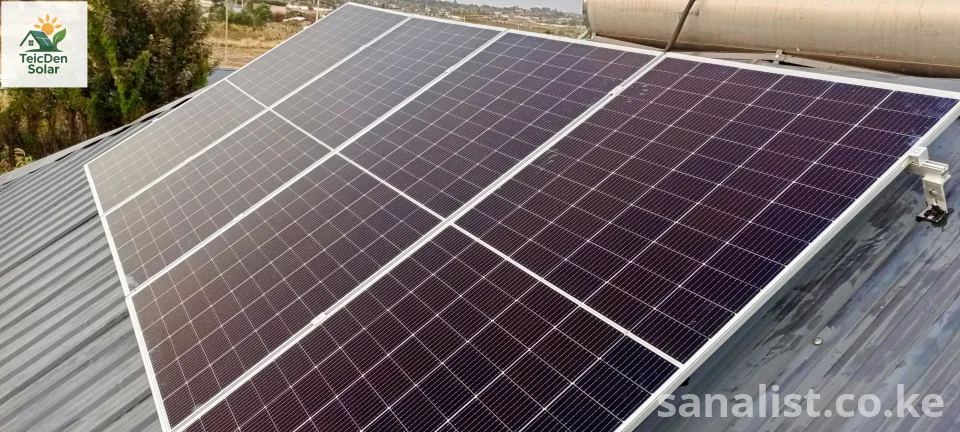 Teicden Solar Mwananchi Max Package 3kW KSh 365,000 | 6x550W Panels + 5.12kWh Lithium | Nairobi