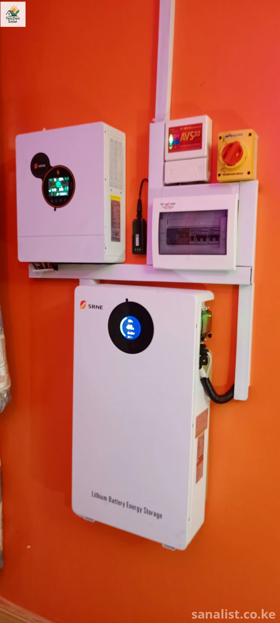 Teicden Solar Mwananchi Max Package 3kW KSh 365,000 | 6x550W Panels + 5.12kWh Lithium | Nairobi