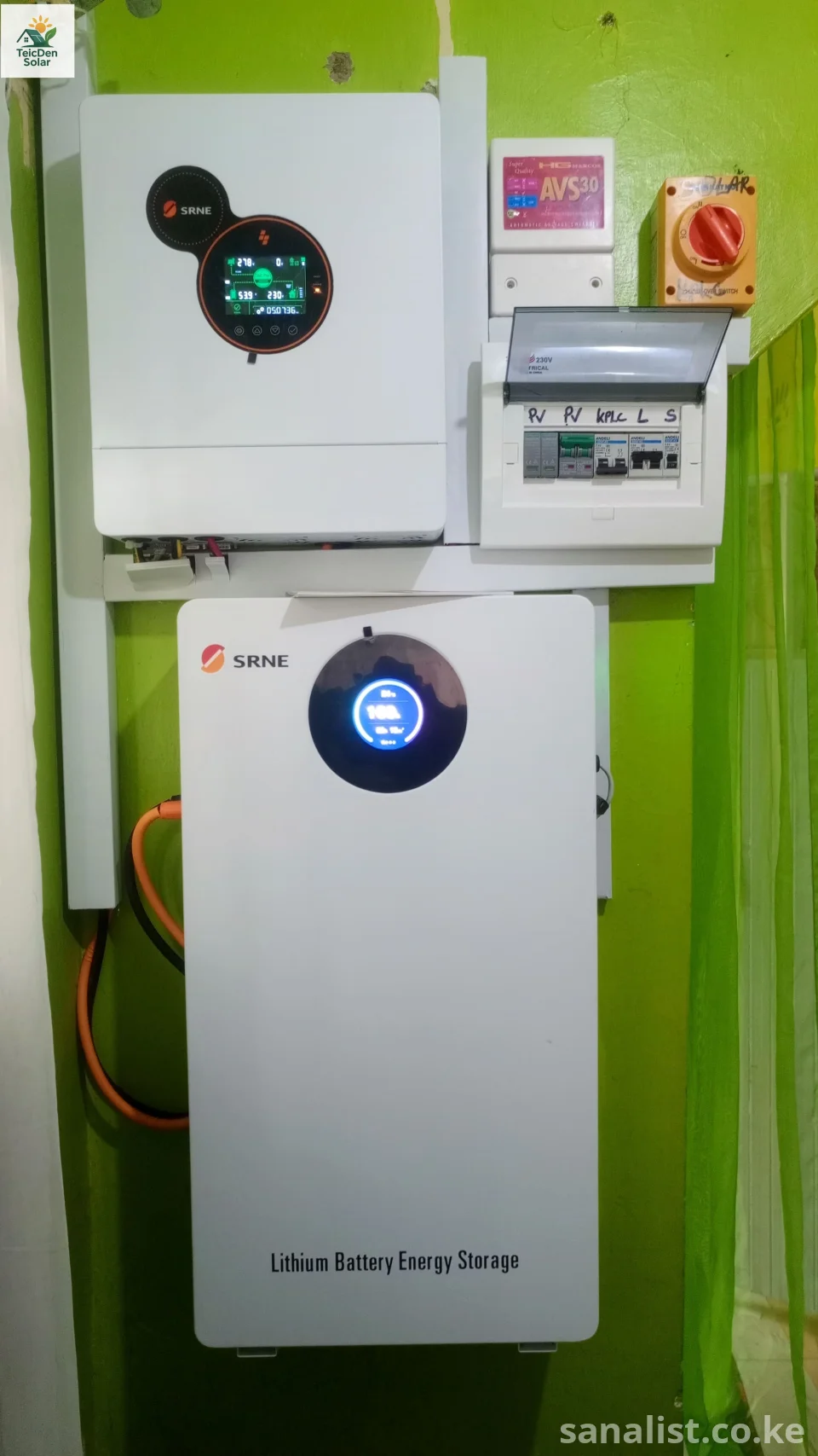 Teicden Solar Mwananchi Max Package 3kW KSh 365,000 | 6x550W Panels + 5.12kWh Lithium | Nairobi