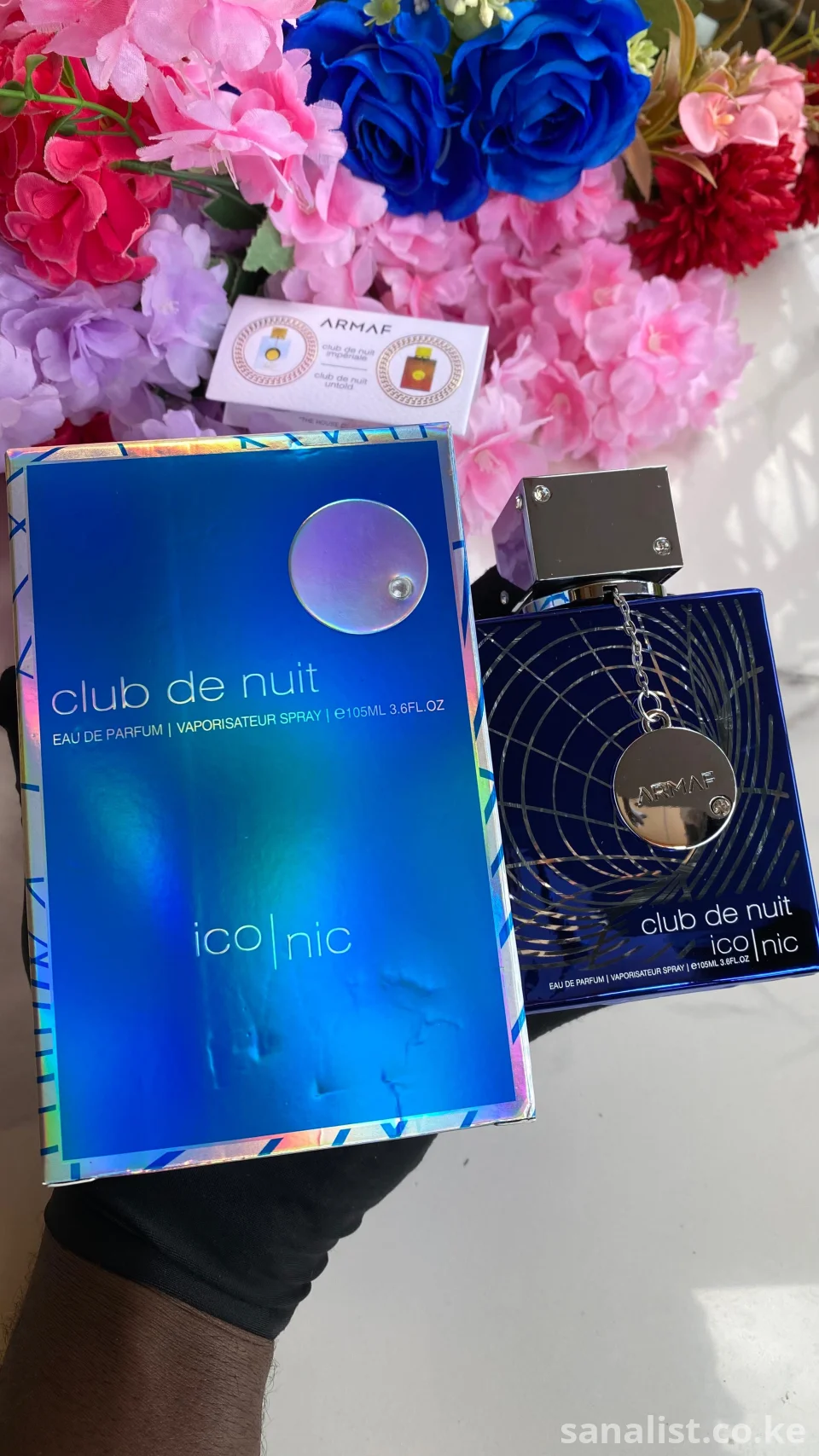Armaf Club de Nuit Iconic EDP 105ml Nairobi | Long Lasting Perfume | Sanalist Kenya