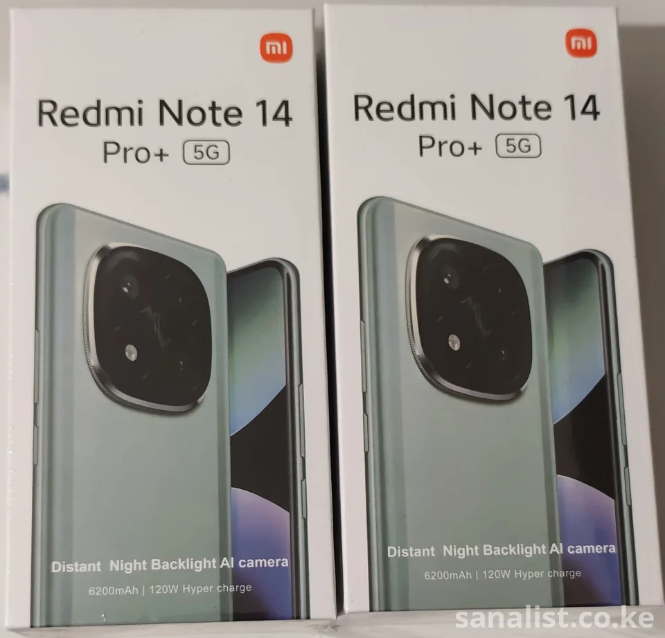 Redmi Note 14 Pro+ 5G 16GB RAM 512GB Price in Kenya – 120W Fast Charging Smartphone [Brand New]
