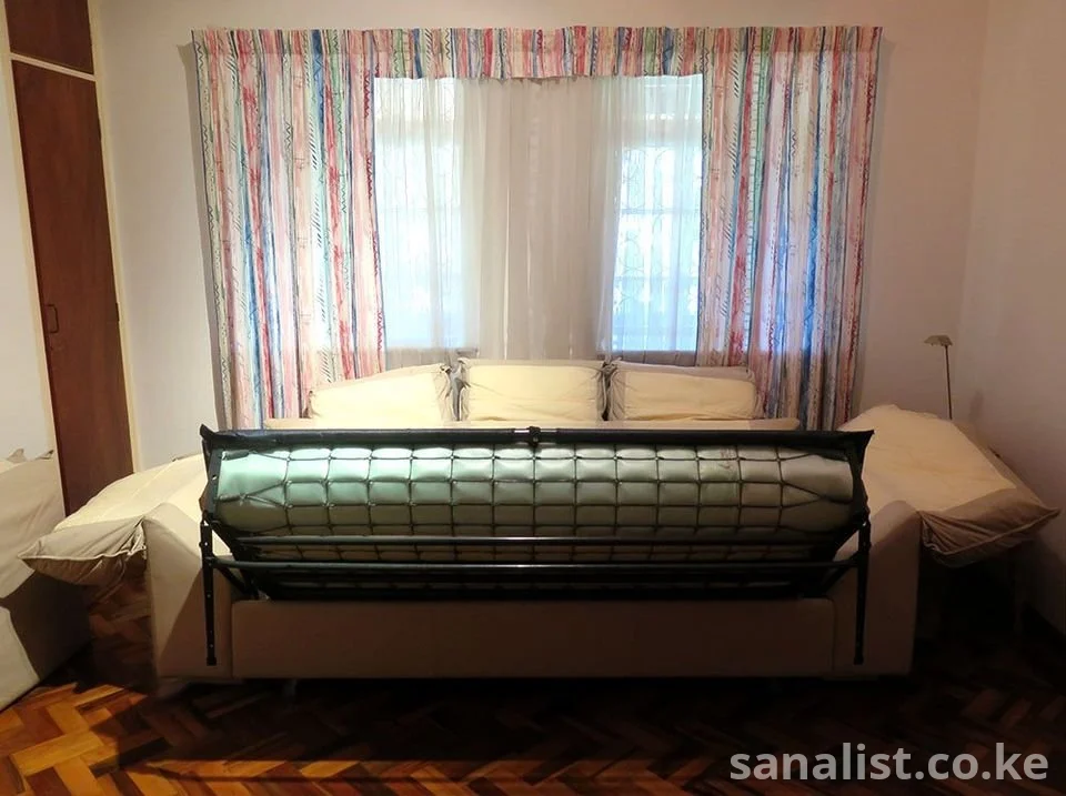 For Sale Castro Convertibles Leather Sofa