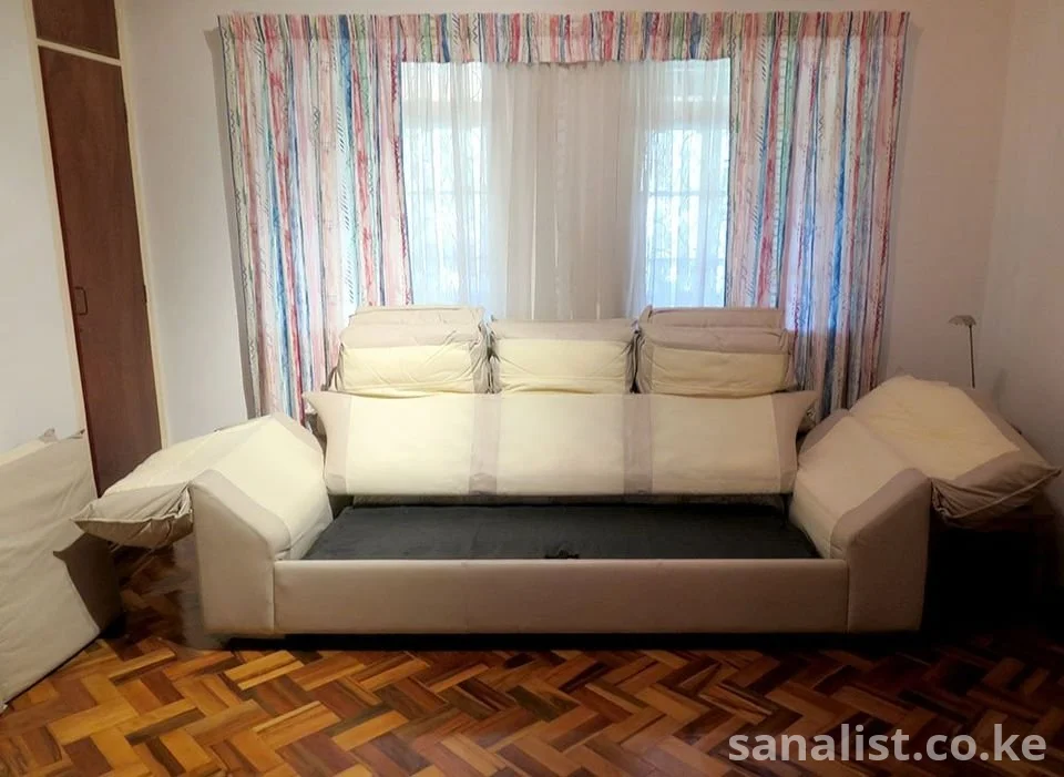 For Sale Castro Convertibles Leather Sofa