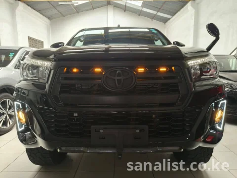 Buy Toyota Hilux Revo / Vigo (Aggressive Front Grill + LED Lights) – Kenya | New Shape, Mombasa