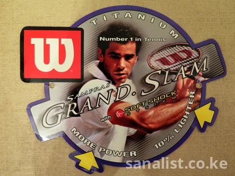 QUICK SALE – Wilson Pete Sampras Grand Slam Tennis Racquet (NEW) 3