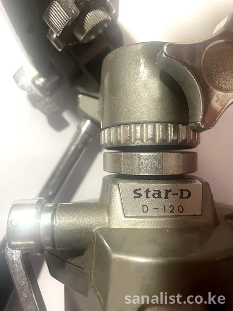 Star-D D-120 Professional Camera Tripod - Heavy-Duty 7