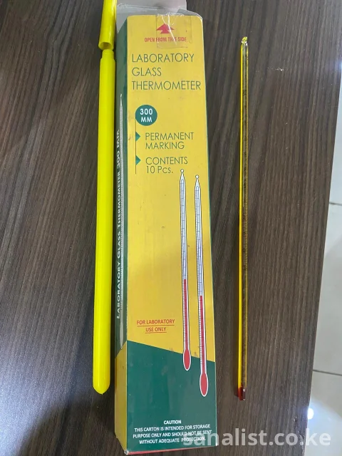 Laboratory Glass Thermometer 300mm for Laboratory Use in Kenya  SunEver Kenya Ltd | Dairy Thermometer