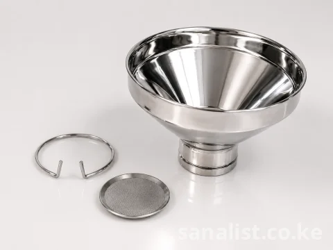 Stainless Steel Dairy Funnel for Sale in Nairobi Kenya | Milk Funnel Equipment