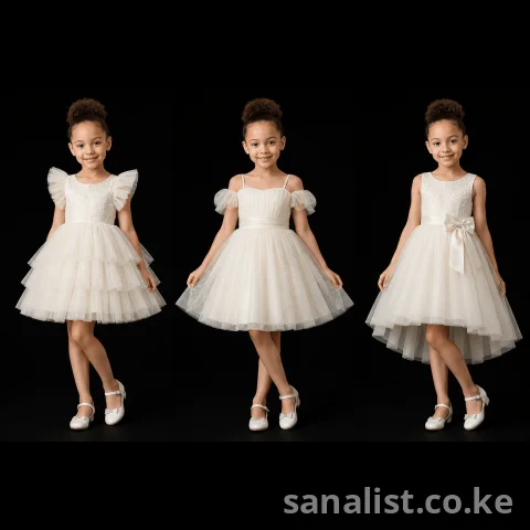 Elegant Baby Girl Tulle Dress in Kenya | Princess Style