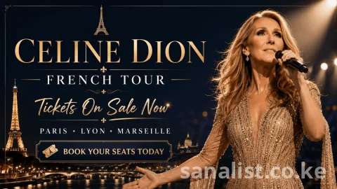 Celine Dion Paris Tickets 2026 | Courage World Tour at Paris La Défense Arena 3