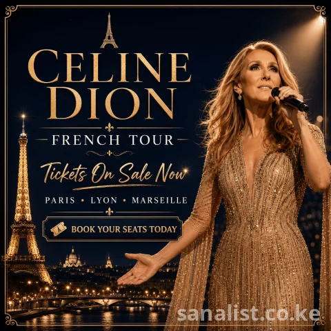 Celine Dion Paris Tickets 2026 | Courage World Tour at Paris La Défense Arena 4
