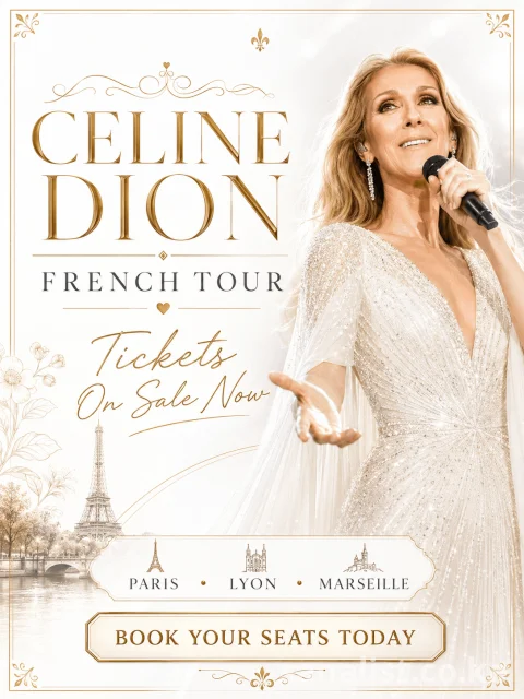 Celine Dion Paris Tickets 2026 | Courage World Tour at Paris La Défense Arena 5