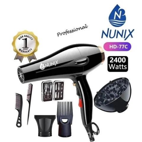 Hair Dryer Nairobi | 2400W Blow Dryer Kenya | Nunix HD-77C