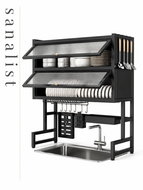 2 Layer Multifunctional Kitchen Rack Nairobi | Glam by May Kenya