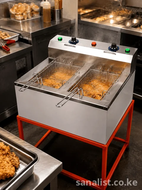 Commercial Deep Fryer 10L by 2 Nairobi | Jiwels Household Kenya 4