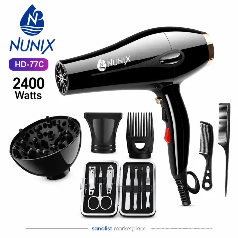Hair Dryer Nairobi | 2400W Blow Dryer Kenya | Nunix HD-77C