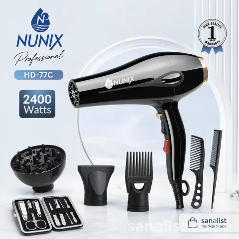 Hair Dryer Nairobi | 2400W Blow Dryer Kenya | Nunix HD-77C 4