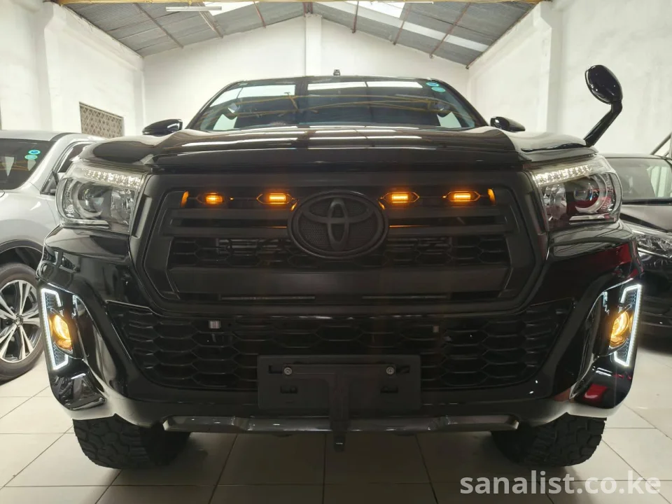 Buy Toyota Hilux Revo / Vigo (Aggressive Front Grill + LED Lights) – Kenya | New Shape, Mombasa