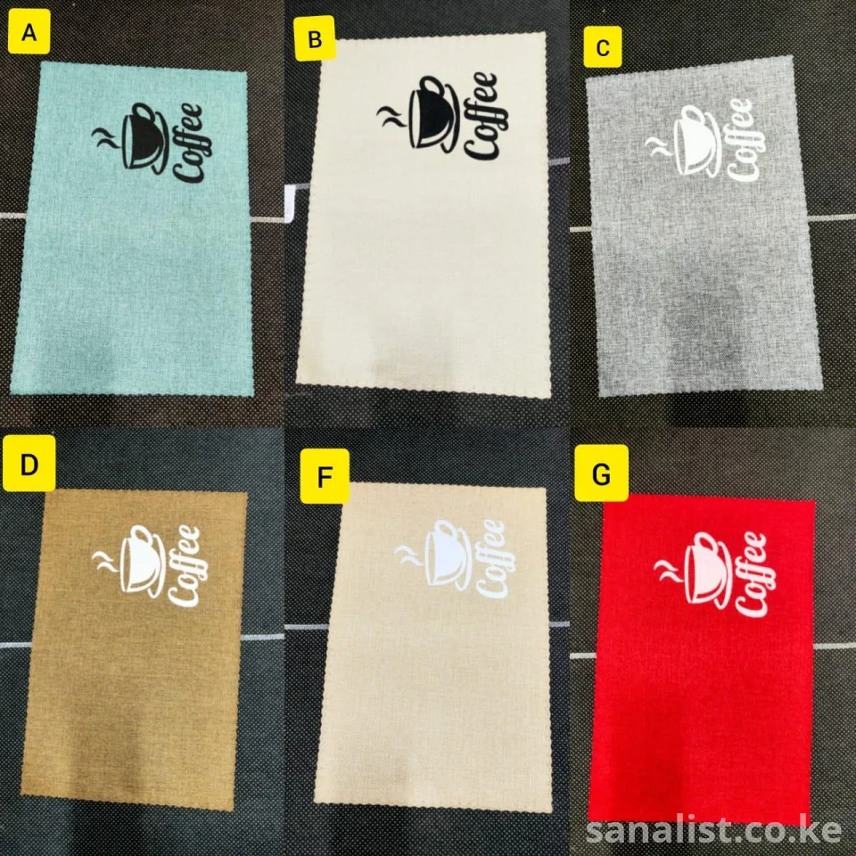 Non-Woven Table Mats 6pcs Set in Nairobi | Sanalist Classifieds