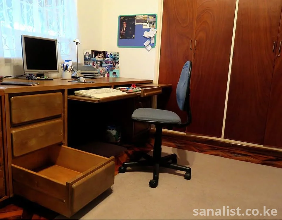 For Sale Amazing Modern Italian Design Desk with 2 Top Drawers & 6 Amazing XX Extra Large Drawers on both sides of the Desk!