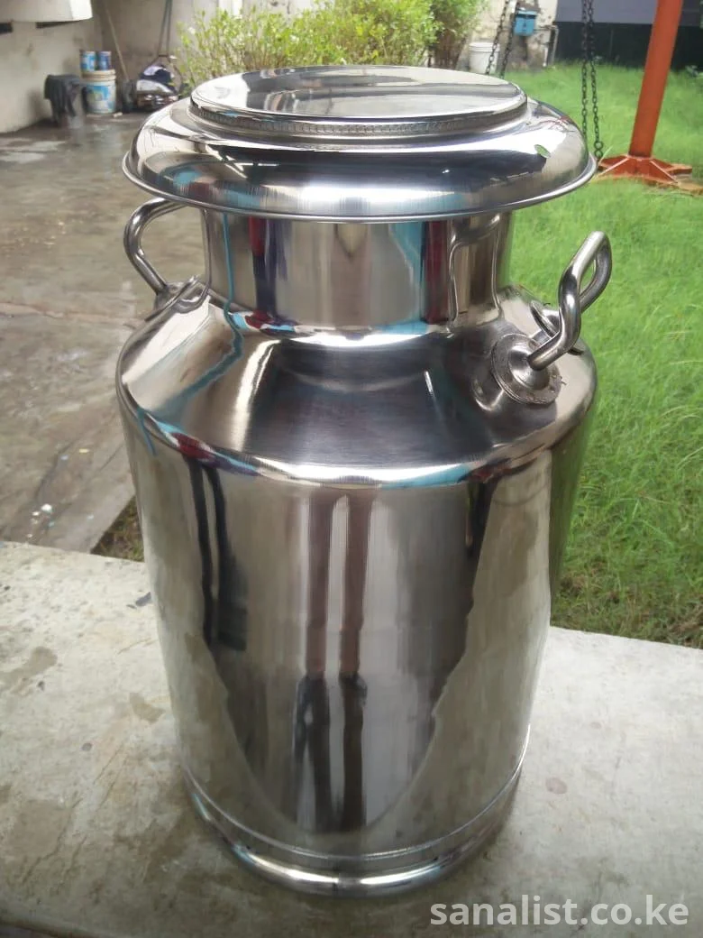 Premium Stainless Steel Milk Can for Sale in Nairobi Kenya | Food Grade Dairy Container