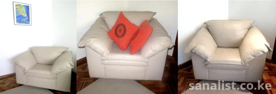 FOR SALE – AUTHENTIC BRAND NAME CASTRO ONE LEATHER CHAIR (Imported from the USA)