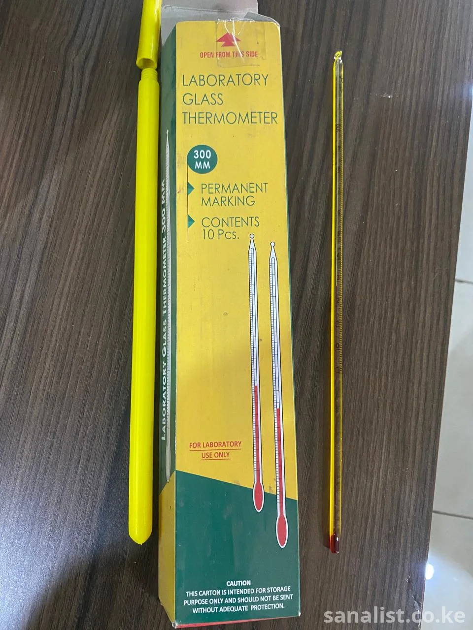 Laboratory Glass Thermometer 300mm for Laboratory Use in Kenya  SunEver Kenya Ltd | Dairy Thermometer