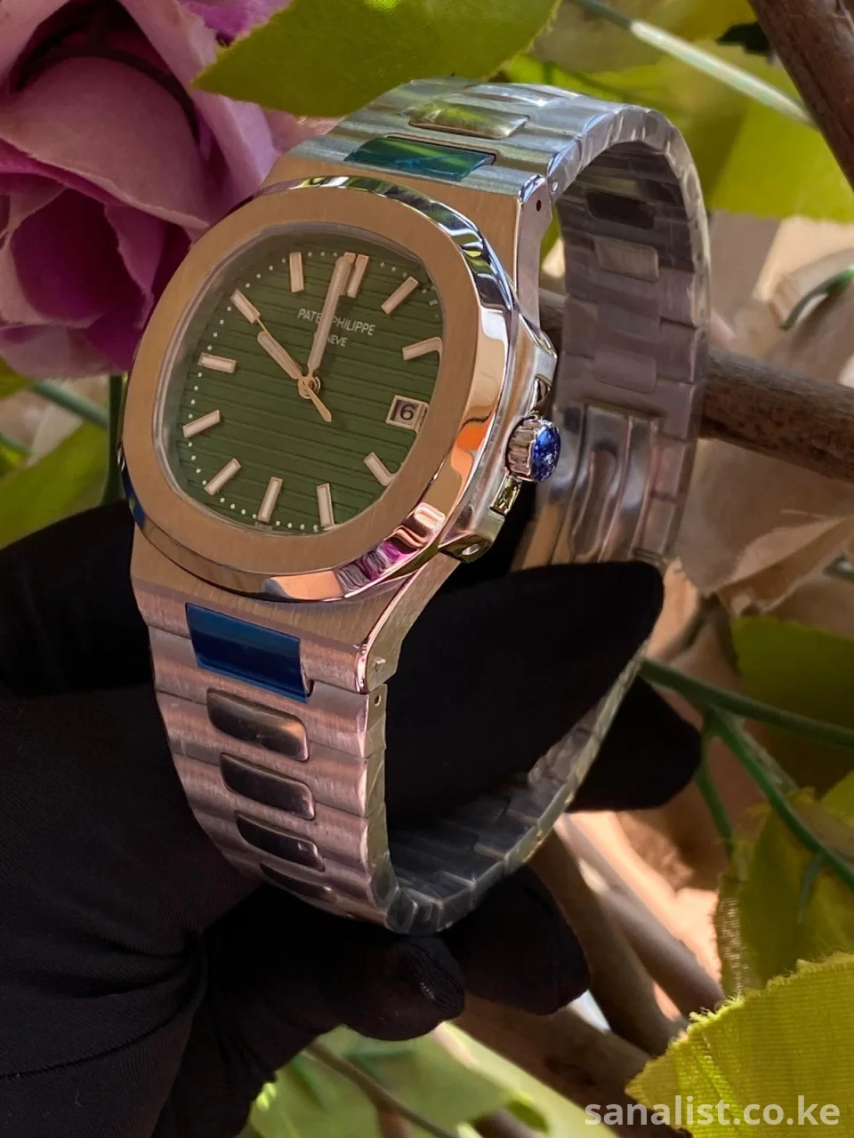 Patek Philippe-Style Silver Watch for Sale | Stunning Watches on Sanalist